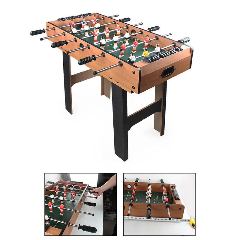 Tavolo multigioco 4 in 1 con biliardino, air hockey, ping pong e biliardo