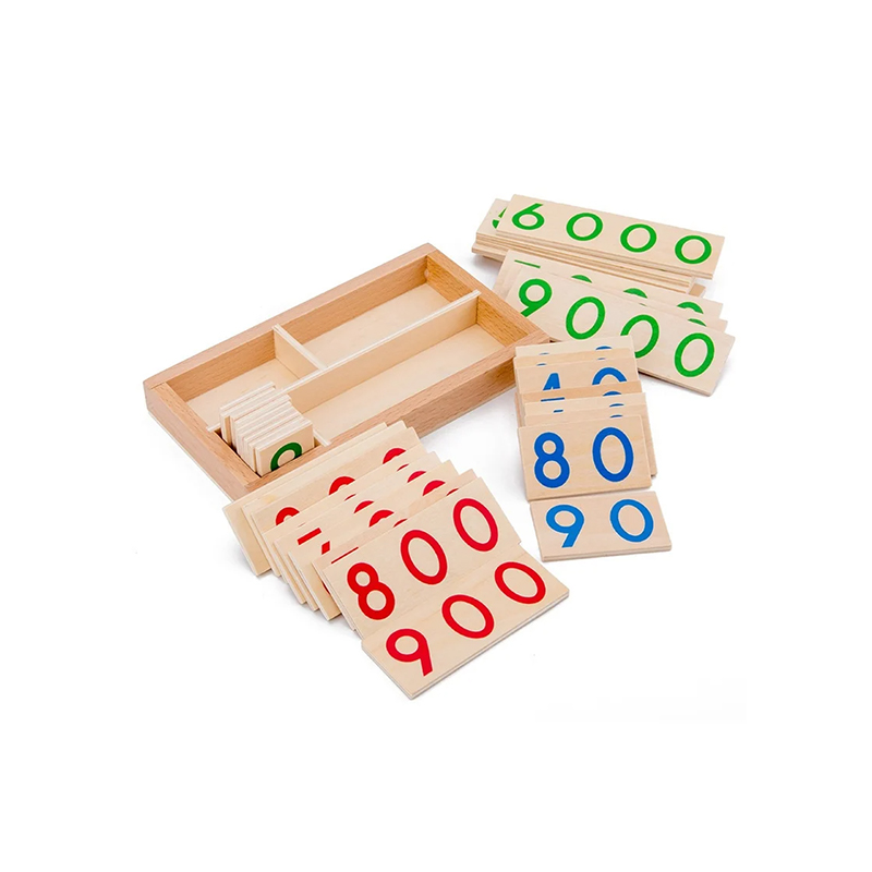 Set modulare in legno per matematica Montessori