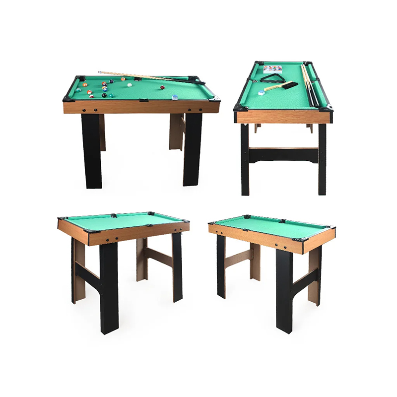 Tavolo multigioco 4 in 1 con biliardino, air hockey, ping pong e biliardo