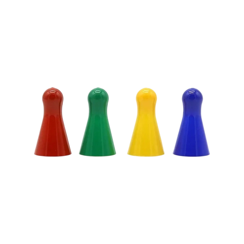Pedine Ludo in plastica multicolore
