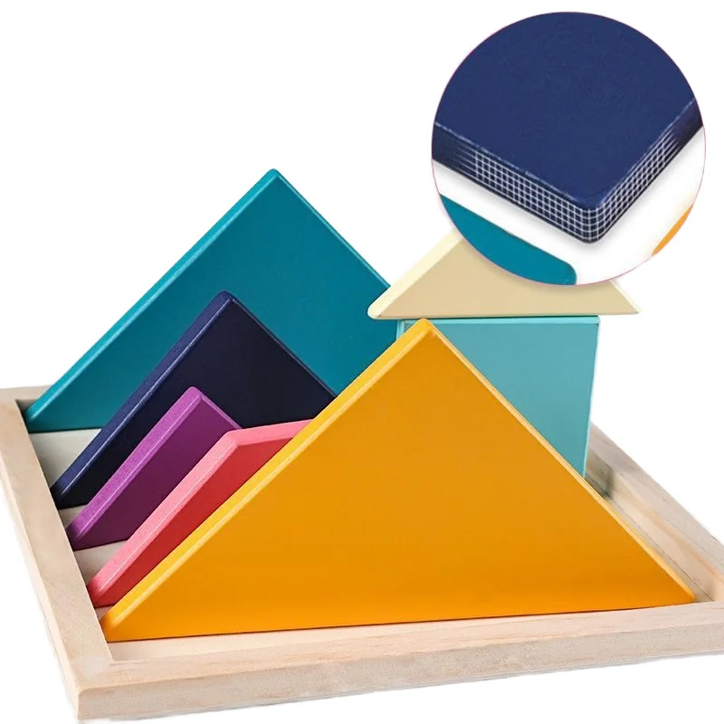 Set Tangram Montessori ColorWood