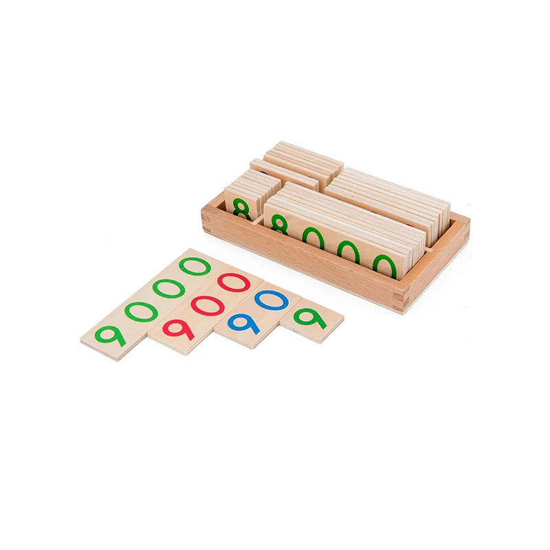 Set modulare in legno per matematica Montessori