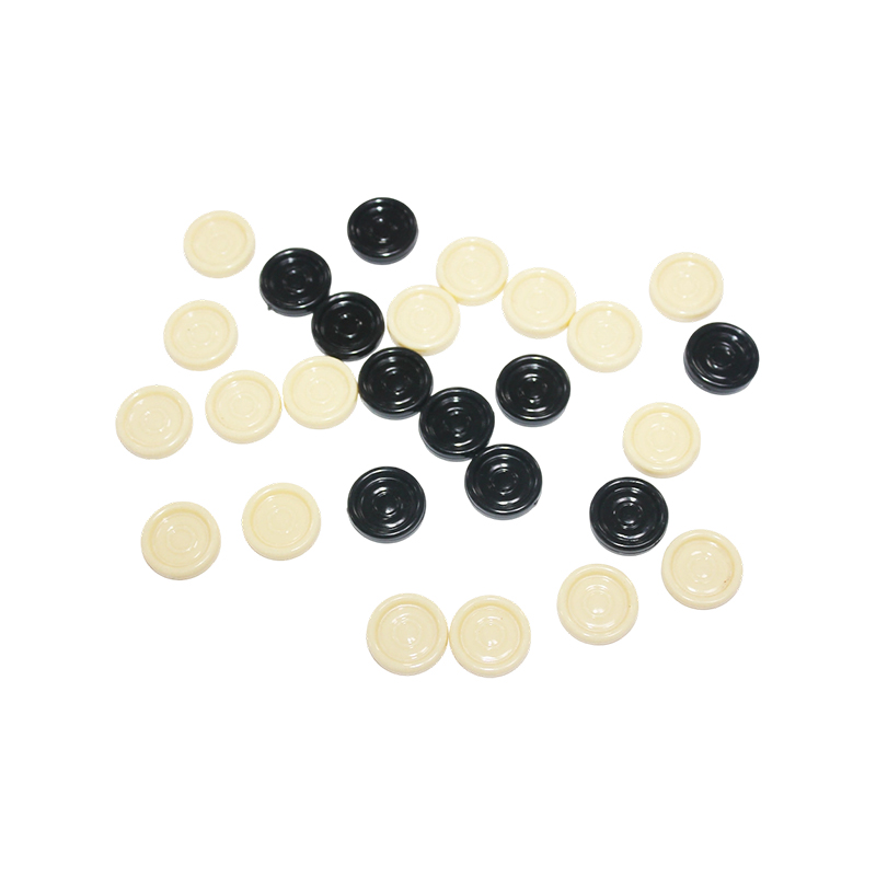 Dama in plastica bicolore