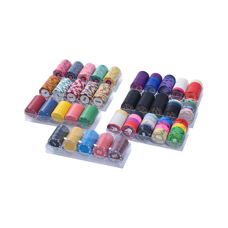Fiches da poker in ceramica con logo personalizzato