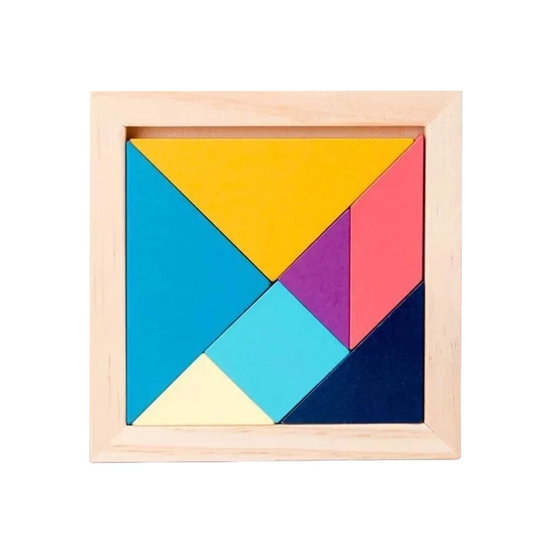 Set Tangram Montessori ColorWood