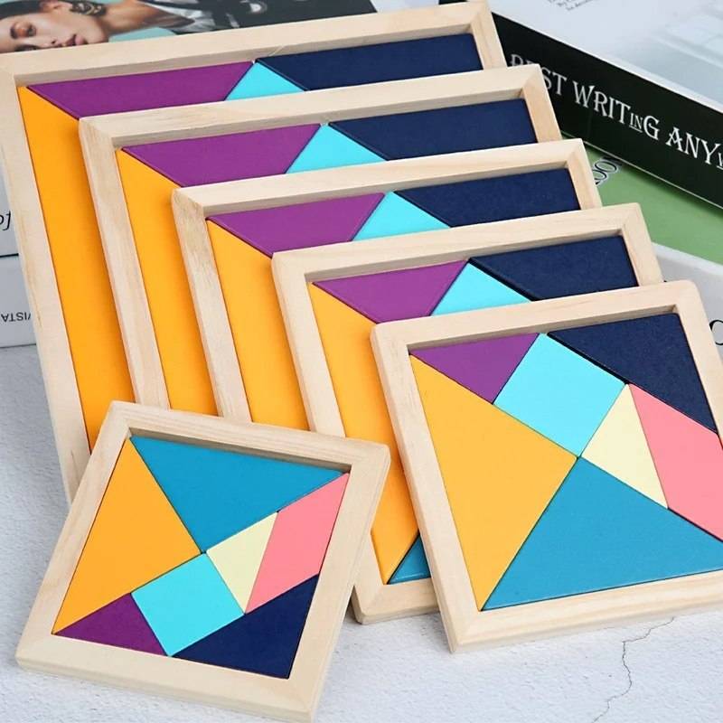 Set Tangram Montessori ColorWood