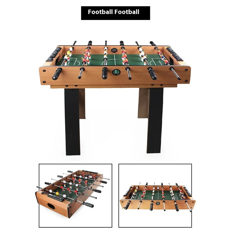Tavolo multigioco 4 in 1 con biliardino, air hockey, ping pong e biliardo
