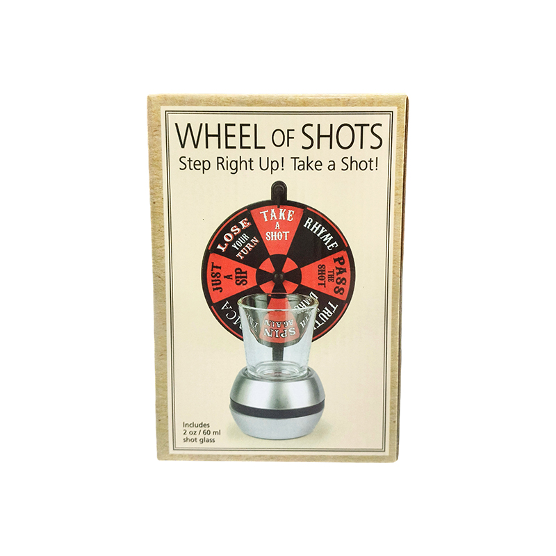 Gioco della roulette sul tavolo del vino