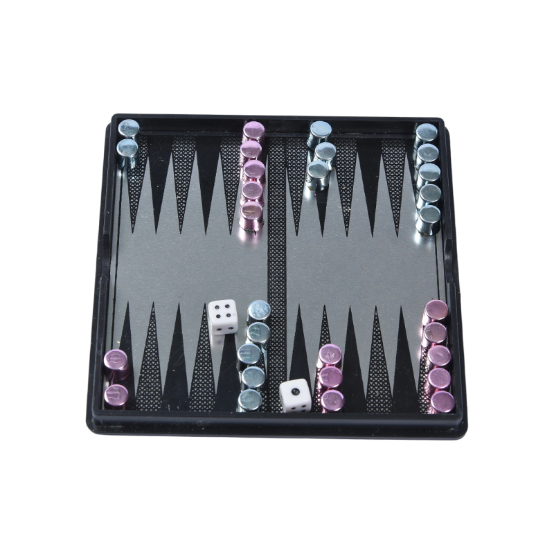 Set da backgammon magnetico portatile