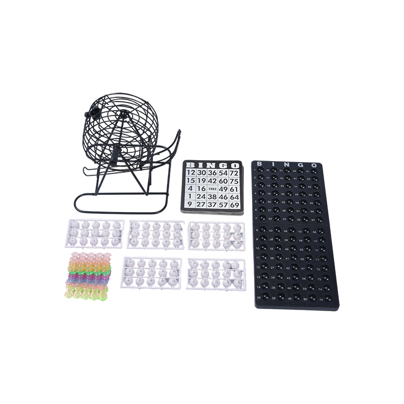 Set da bingo americano da 8 pollici con 75 palline