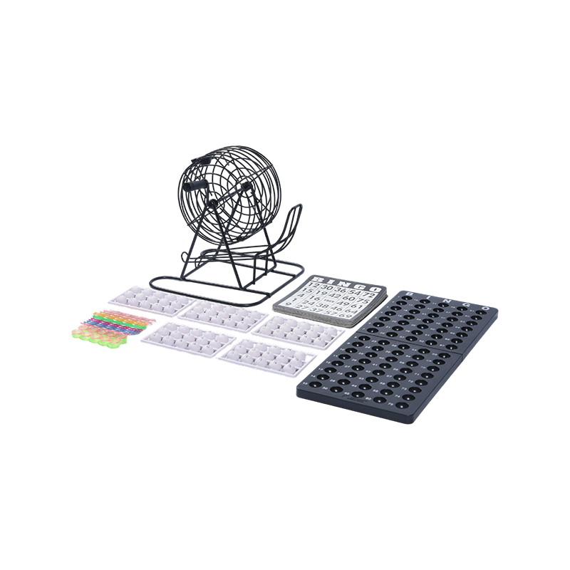 Set da bingo americano da 8 pollici con 75 palline