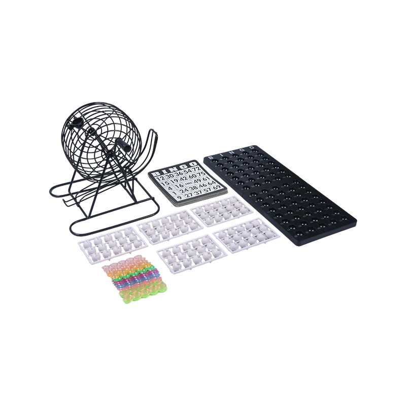 Set da bingo americano da 8 pollici con 75 palline
