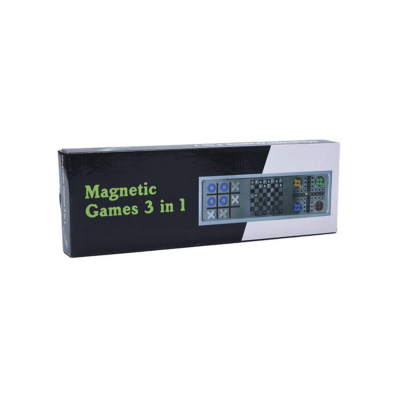 Set da gioco di SCACCHI magnetico 3 in 1 in lega di alluminio