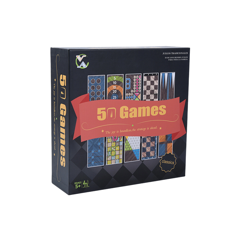 Set di giochi da tavolo tradizionali 50 in 1
