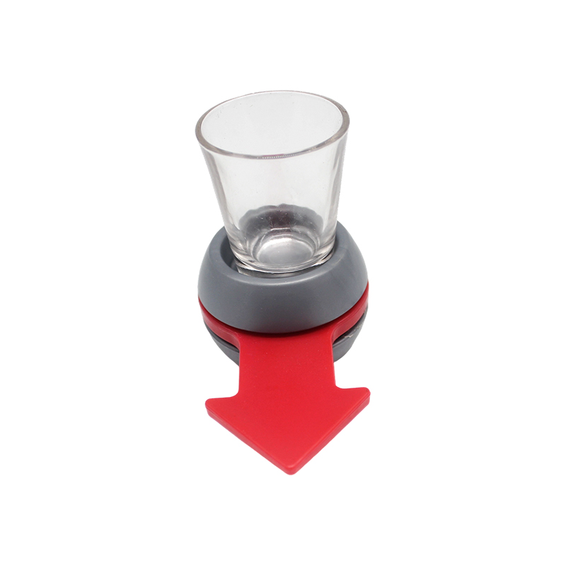 Gioco della roulette sul tavolo del vino