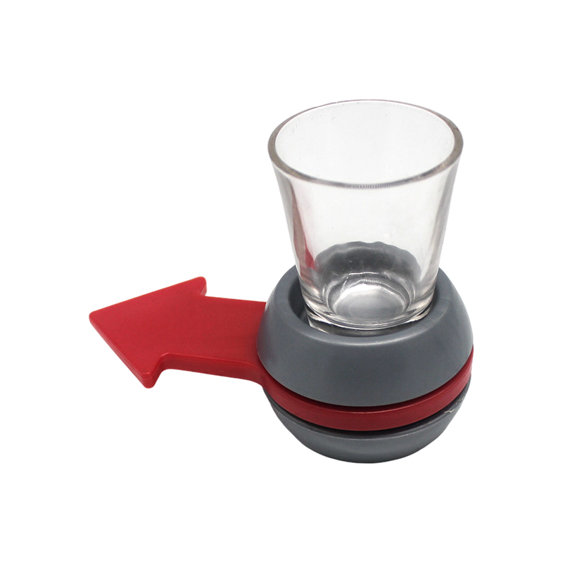 Gioco della roulette sul tavolo del vino
