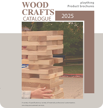 Catalogo in legno per esterni
