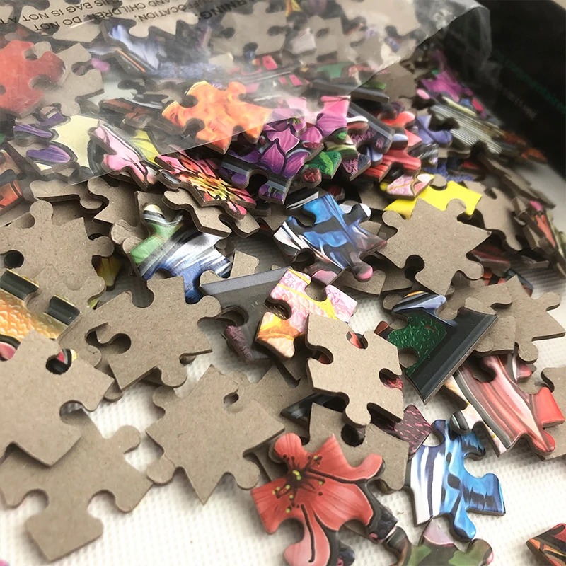 Set puzzle multicolore - Collezione classica di accessori per puzzle