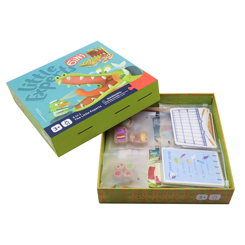 Collezione di giochi da tavolo personalizzati - Set da gioco per famiglie multitema