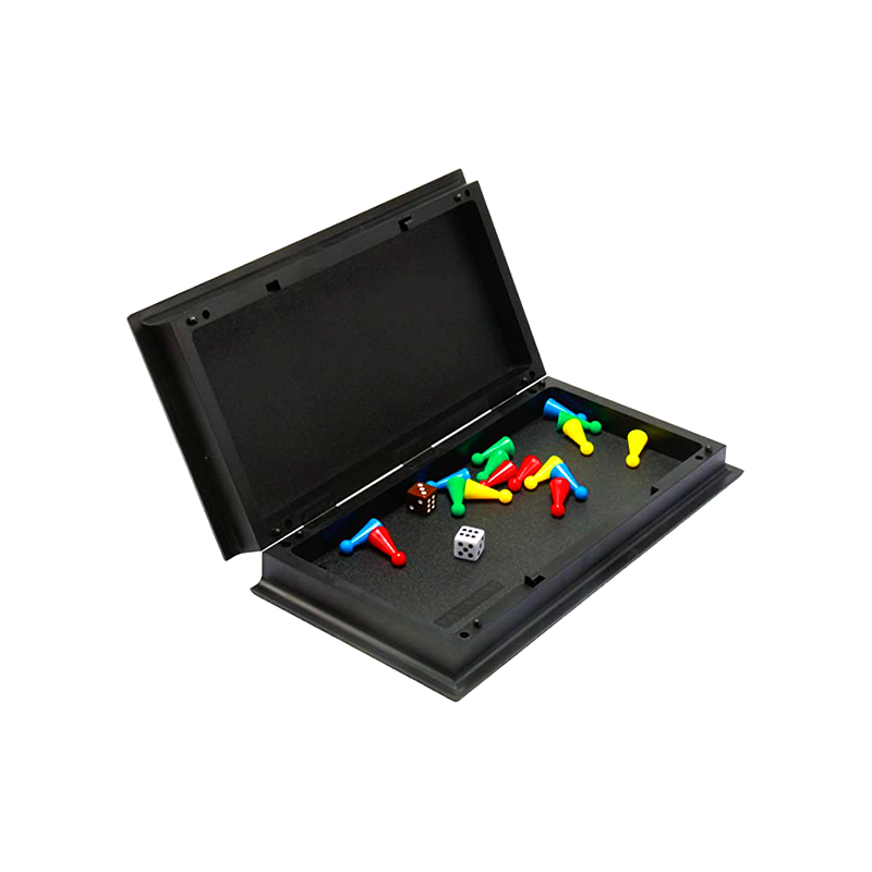 Gioco da tavolo magnetico portatile con dadi e pezzi Set da gioco Ludo classico