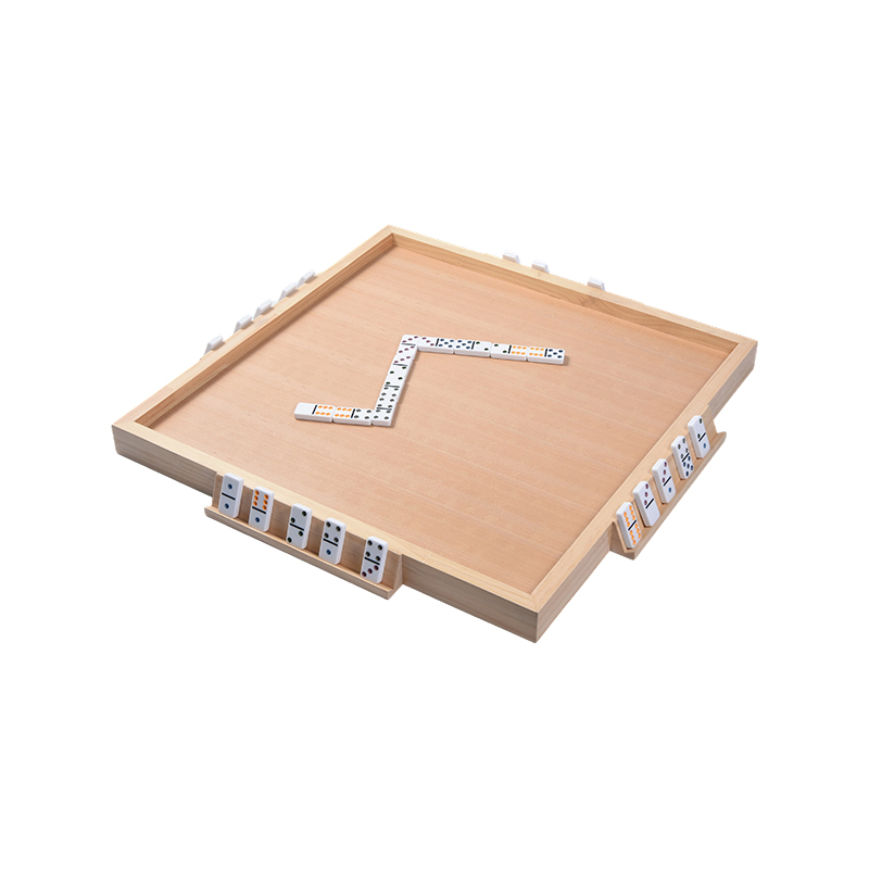 Tabellone per accessori da gioco in legno Layout specifico per Domino con vassoi portatili