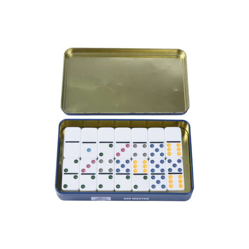 Edizione portatile in ferro - Kit domino con reazione a catena tattile
