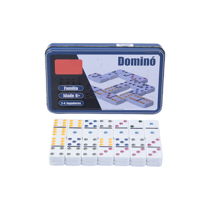 Edizione portatile in ferro - Kit domino con reazione a catena tattile