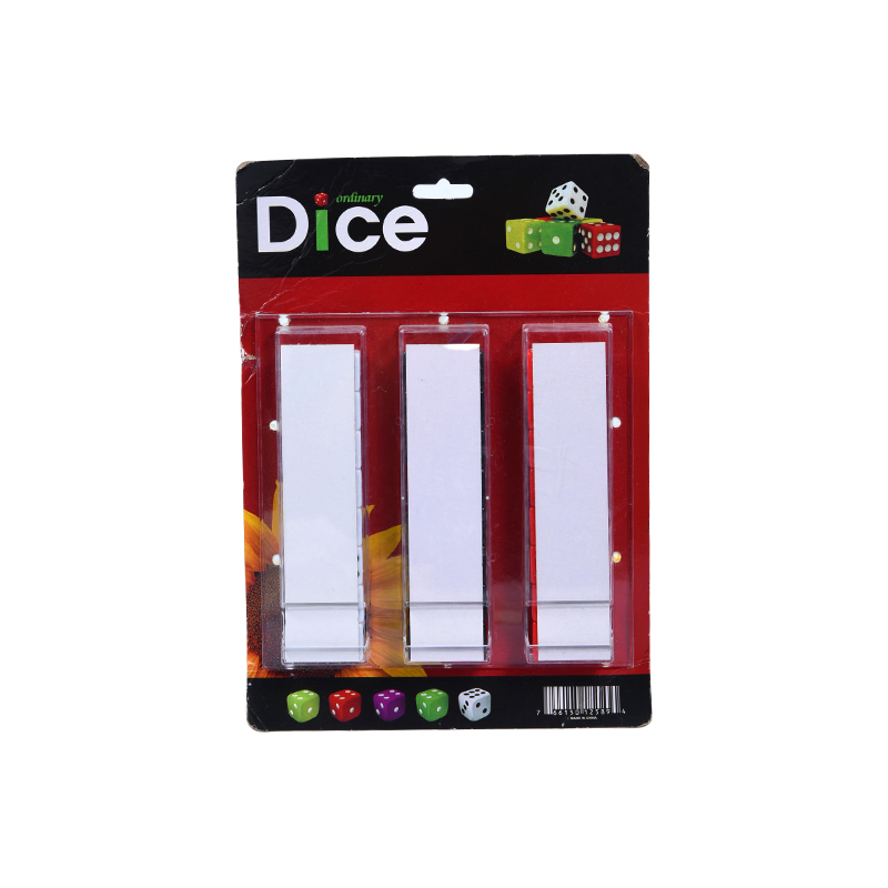 3 set da 10 dadi ciascuno in confezione espositiva Set di dadi assortiti