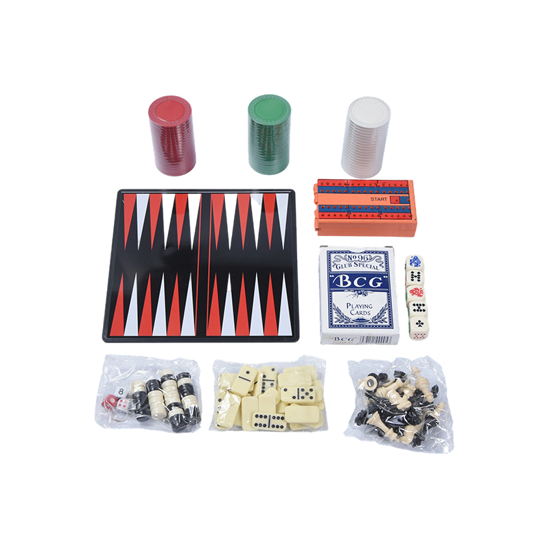 Set di giochi da tavolo classici 7 in 1 in scatola portatile