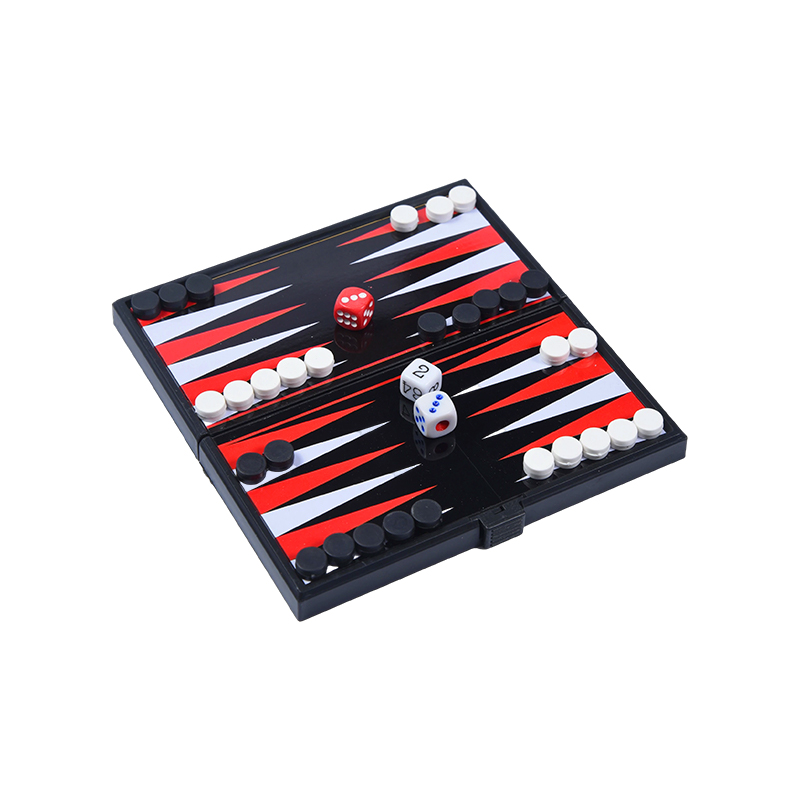 Set da gioco backgammon magnetico bifacciale portatile