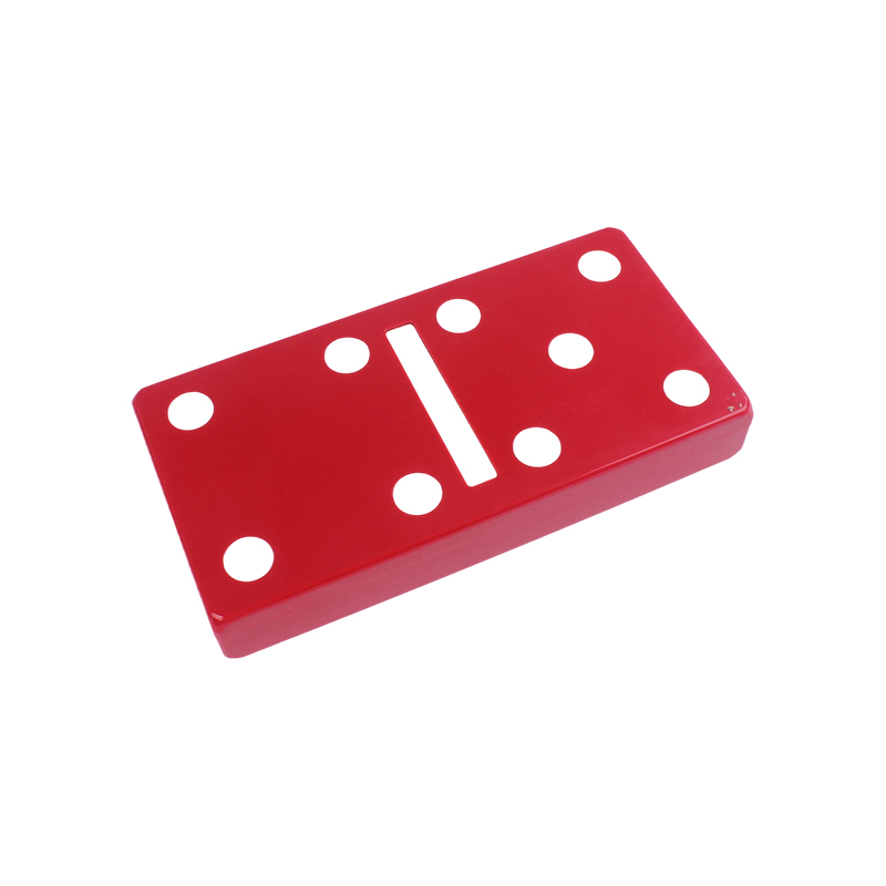 Edizione a pois rossi - Set combinato classico domino e cribbage