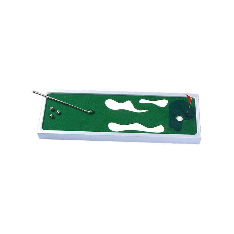 Gioco da golf portatile per interni con mini golf da tavolo con telaio in alluminio