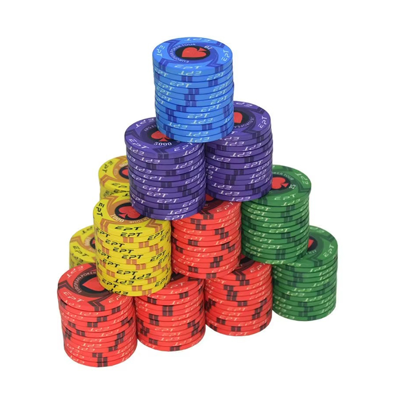 Fiches da poker in ceramica personalizzate: qualità premium per un'autentica esperienza di casinò