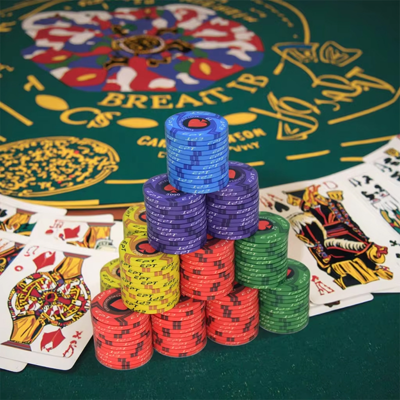 Fiches da poker in ceramica personalizzate: qualità premium per un'autentica esperienza di casinò