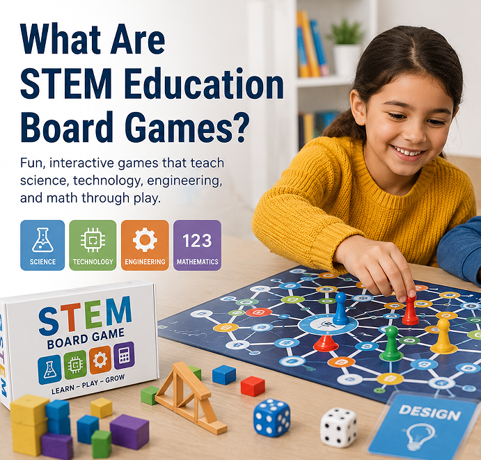 Cosa sono i giochi da tavolo educativi STEM?